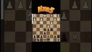 Brilliant Knight Sac in the Advance French | Chess Trap