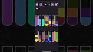 Water sort puzzle level 122