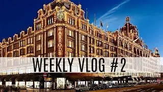 WEEKLY VLOG #2 | SUPREME COP, Harrods, Leg Workout, Pizza | Daniel Simmons