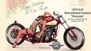 Shoulda - H-D Shovelhead Custom - by Combat Cycles
