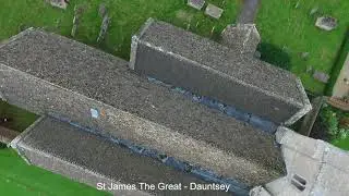 Aerial views of the Woodbridge Group of Churches