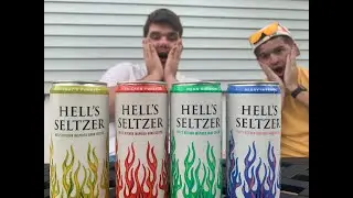 Hell's Hard Seltzers Review- Boozy Binges Episode 1