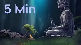 5 Minute Super Deep Meditation Music: Relax Mind Body, Inner Peace, Relaxing Music,