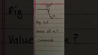 Only 1% Can Solve This Angle Puzzle 🤯 | What's the Value of x? #shorts#viral🙏🙏