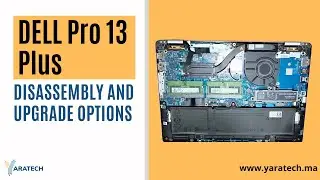 DELL Pro 13 Plus PB13250 : disassembly and upgrade options