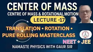 PURE ROLLING MASTERCLASS - VELOCITY SHORTCUTS- BY NAMASTE PHYSICS WITH GAUR SIR 