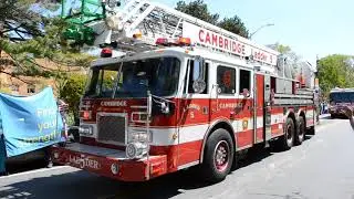 First Responders Salute to Spaulding Hospital Cambridge Staff - May 14, 2020