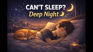 Dreamy Night Ambient 🌙 Calm Piano Music for Sleep & Relax | Lofi Dreamscape