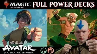 Building a Magic Full Power Deck #2 | Avatar: The Last Airbender | Magic: The Gathering (German) ...