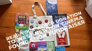 Read Your World donation to West Newton Cinema Foundation fundraiser