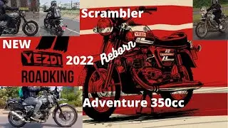 YEZDI Motorcycle ROADKING Adventure 350 & Scrambler  | Reborn to Indian Market 🔥🔥🔥😎