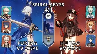 Furina Vape & Hu Tao VV Vape Spiral Abyss 4.1/4.2
