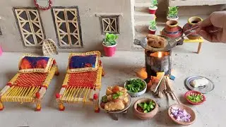 Miniature Chicken Spring Roll Recipe | Tiny Kitchen Crispy Snack |  Miniature Village