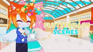 ✨ flutterdash scenes / mlp / flutterdash 🌈💛 / gacha club 🦋