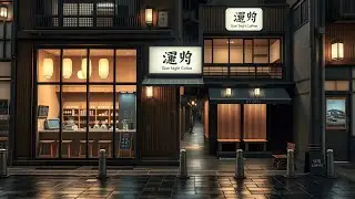 Tokyo Rain Night 🌙 Chill Lofi & Midnight City Drizzle in Tokyo