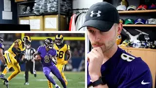 Rugby Player Reacts to LAMAR JACKSON vs Los Angeles Rams 2019 NFL Highlights!