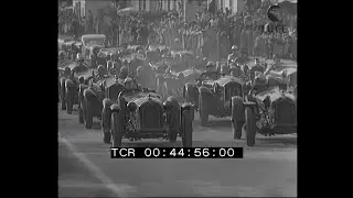 Upscaled to Full HD 60FPS - 1933 Targa Abruzzo & Coppa Acerbo Pescara: Nuvolari, Fagioli, Hell&eacute; Nice