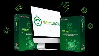 WHATDROID The Ultimate App For 1-1 Messenger Marketing