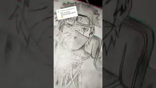 obito and Kakashi Sketch #anime #drawing #trending2020 #Indianshorts