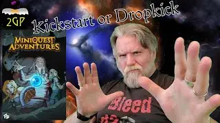 Kickstart or Dropkick: MiniQuest Adventures: the Board Game Book by Jandu Soft
