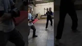 Butterfly Knives light sparring