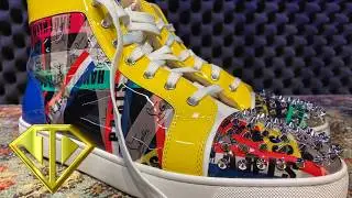 Christian Louboutin Sneakers | ASMR Shoe Cleaning