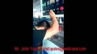 PVC membrane welding machine for tent, truck cover, awning, biogas bag welding, ceiling