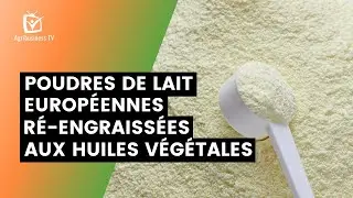 Poudres de lait européennes ré-engraissées aux huiles végétales