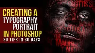 Creating a Typography Portrait in Photoshop