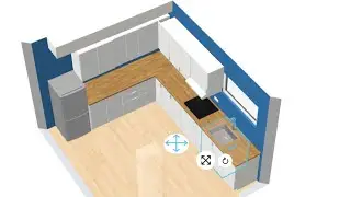 Установка кухни Ikea - Дом 1
