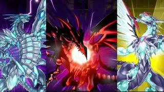 Yu-Gi-Oh! Master Duel Blue-Eyes White Dragon, Red-Eyes Black Dragon & Galaxy-Eyes Photon Dragon Trio