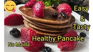 വീട്ടിലെ കുട്ടിക്കുറുമ്പുകൾക്ക്😋  #easyrecipe # cooking #oatspancake /Sudha home Kitchen/Malayalam