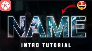 How To Make Name Intro in Kinemaster Tutorial | Name intro Tutorial Using Kinemaster | #nameintro