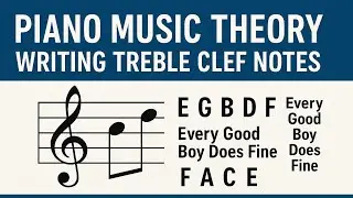 Piano Music Theory | Treble Clef Notes | Treble Clef Notes Formula | Key Harmony Piano Academy