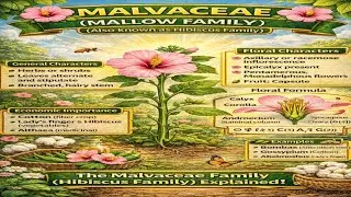 Malvaceae family for NEET #botany #neet #biology #morphology #morphologyoffloweringplants #11th