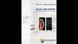 3-Pack Premium USB Wall Charger for Fast Charging - iPhone, Samsung, Android