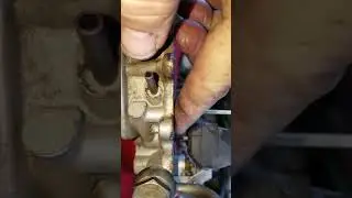 Регулировка и проверка поплавка карбюратора Toyota 22r