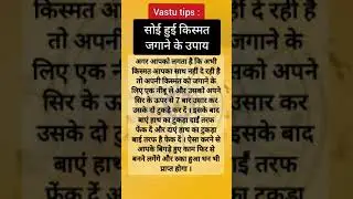 Vastu Tips: सोई हुई किस्मत जगाने के उपाय 