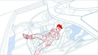 Donovan in Cockpit Animation Test No. 1