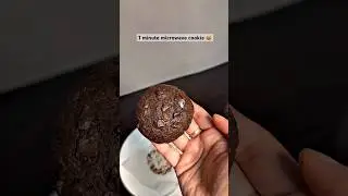 1 minute microwave cookie recipe| Details in description| #microwavecookie #1minutemicrowavecookie