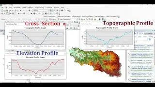 Create Topographic Profile/Cross Section/Elevation Profile Using ARCGIS Or 3D Analyst extension