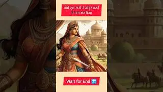 Why did the queen refuse to commit Johar ? #facts