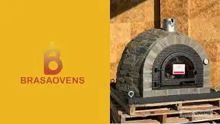 Four a pain et pizza en pierre naturelle four a bois #BrasaOvens