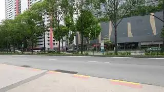 Kallang Rd - Outside Lavender MRT Station | Singapore Walking Tour