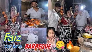 ||Faiz ne Kiya Barbecue 🍗ghar ki kuch unsuni kahaniyaan||😳#farihasiddiquifamilyvlog #youtubevlogger 