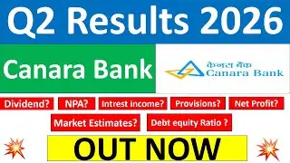 Canara Bank Q2 results 2026 | Canara Bank results today | Canara Bank Share News | Canara Bank Share