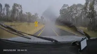 Providence Portal to Adaminaby in a storm 9/2/2023