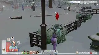 Snowy Escape Gameplay during a blizzard with the Ito family