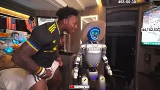 iShowSpeed Crashes Out On $100,000 Robot 😂