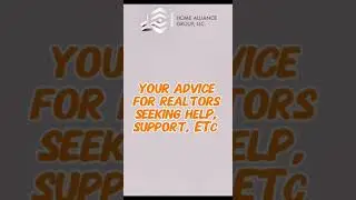 Why is she with Home Alliance Group?